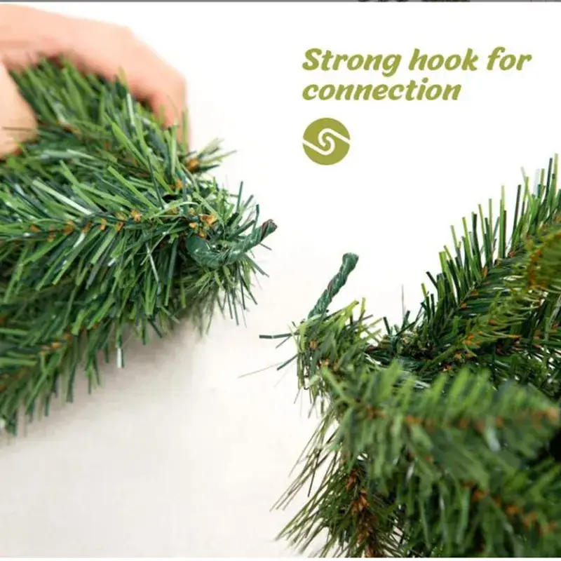 Christmas Rattan Decor 2.7m Strong Hook DIY Decoration