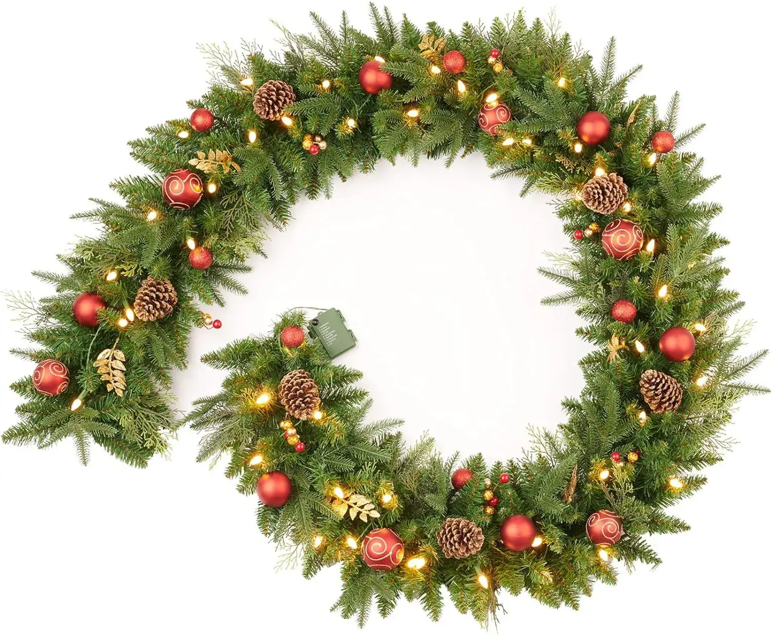 Christmas Rattan Decor 2.7m Strong Hook DIY Decoration — feature 14