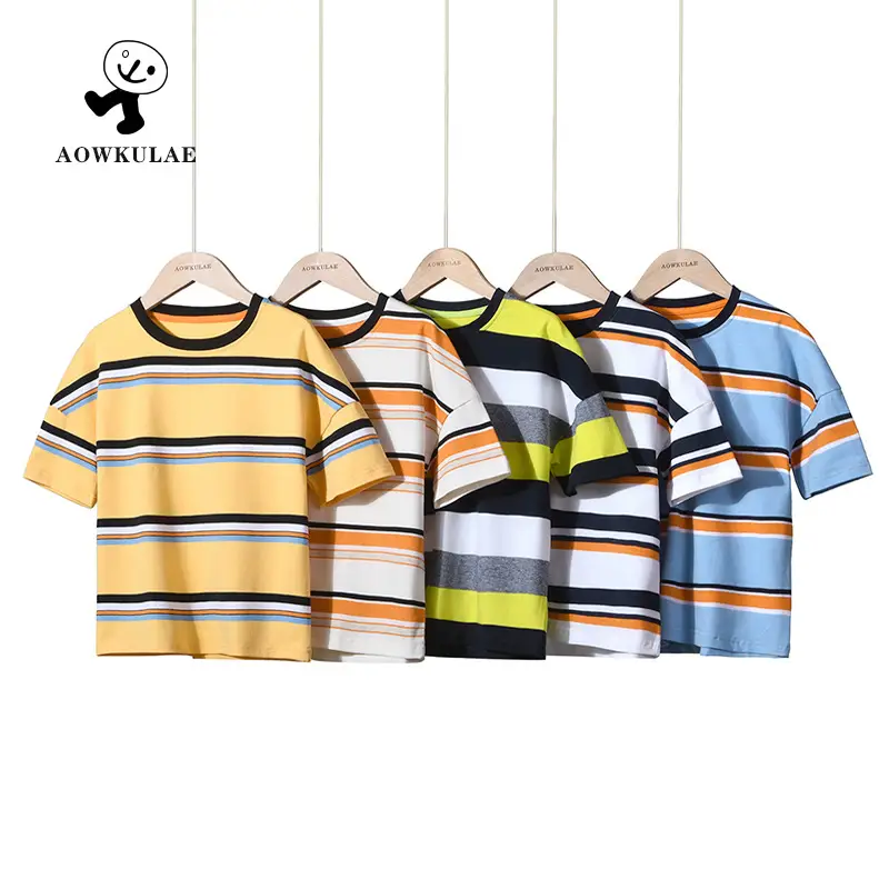 Boys Summer Korean Style Short Sleeve T-Shirt