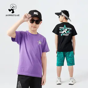 Boys Summer Korean Style Short Sleeve T-Shirt — feature 43