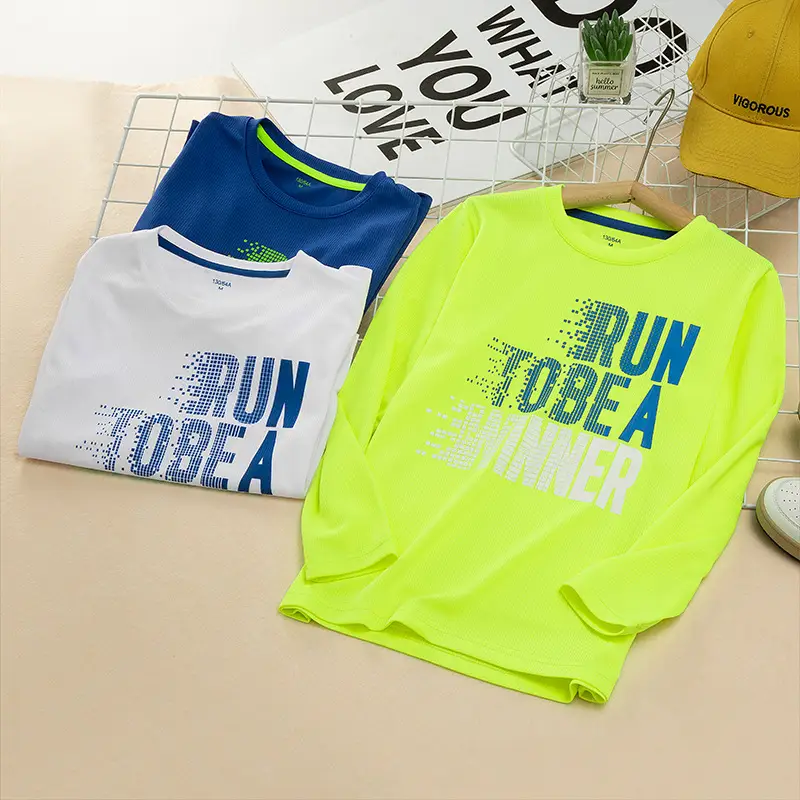 Muddled Tiger Boys Running T-Shirt Medium Big Medium - Image 4