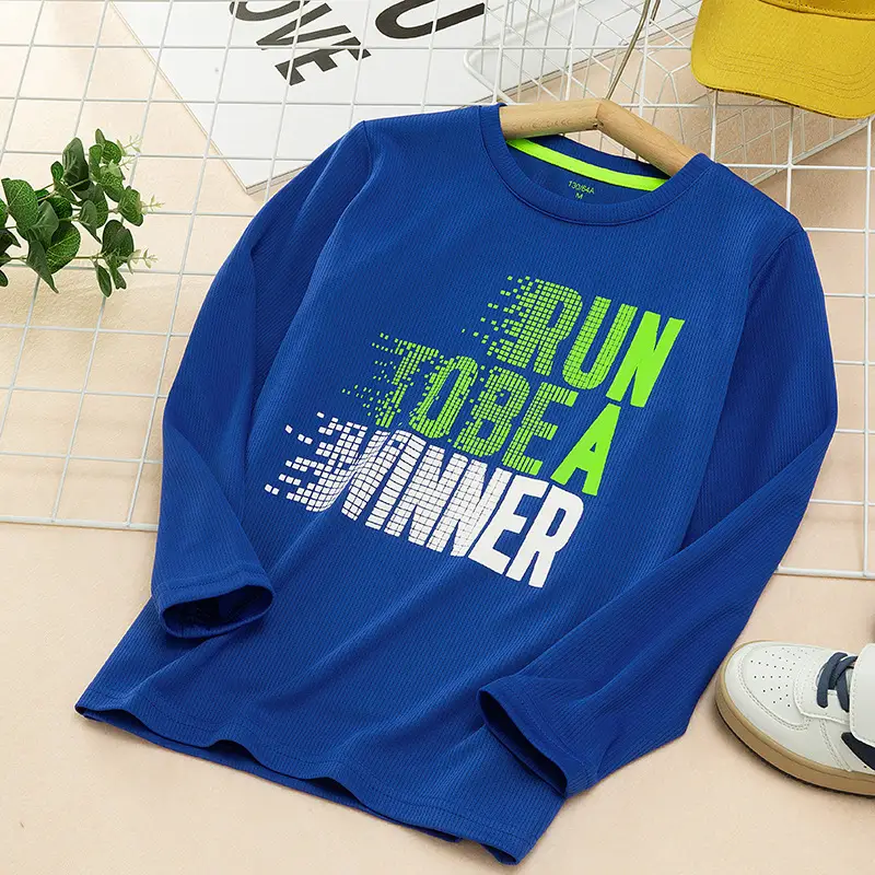 Muddled Tiger Boys Running T-Shirt Medium Big Medium - Image 6