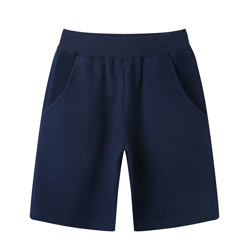Gray Cotton Shorts for Boys Girls Large Small - Image 2