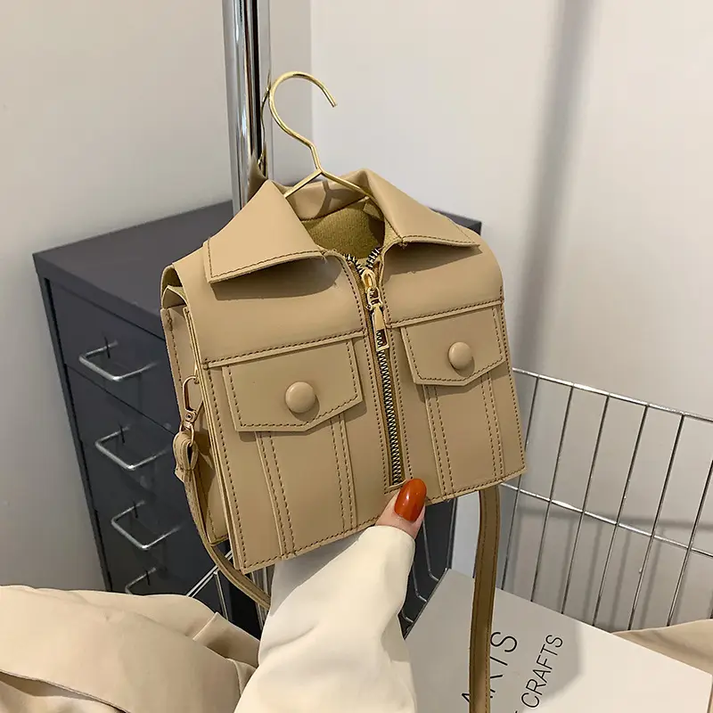 Women's Tan Shoulder Crossbody Bag 2022 Western Style