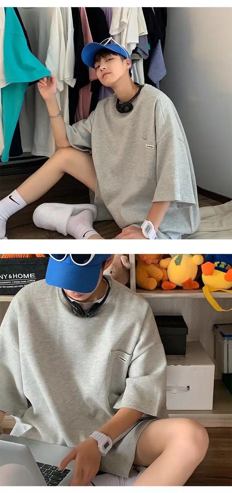 Zijun Trendy Peach Waffle Knit Casual Set — feature 21