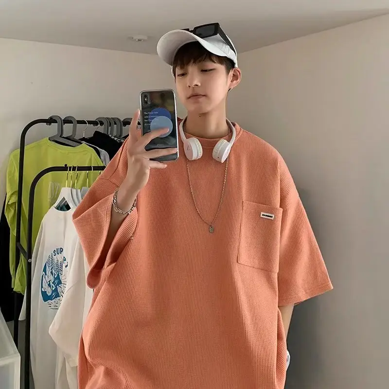 Zijun Trendy Peach Waffle Knit Casual Set — feature 3