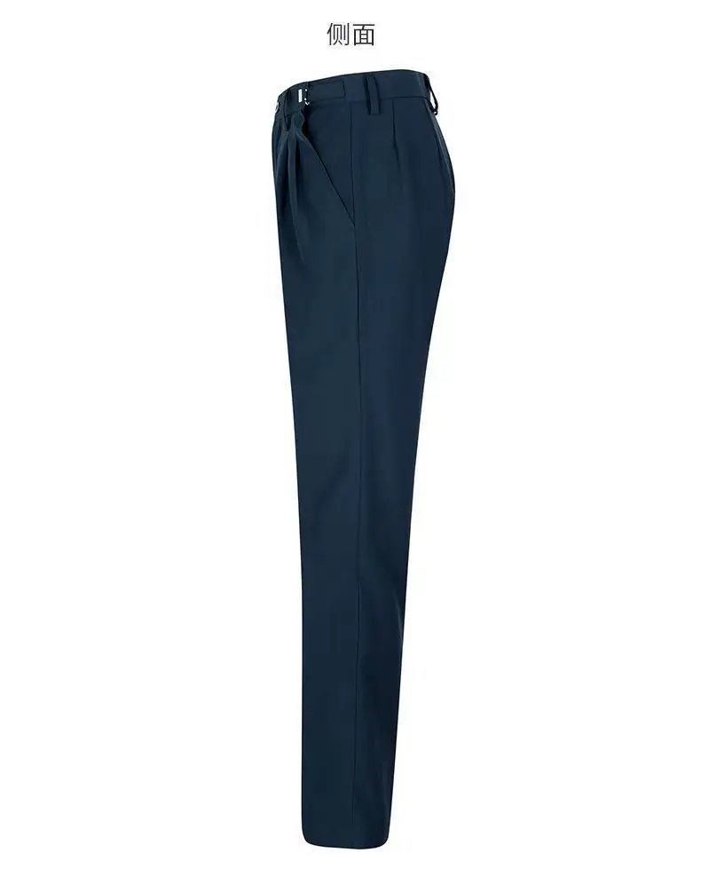 Men's Black Thickened Security Pants Spring Autumn Winter — feature 10