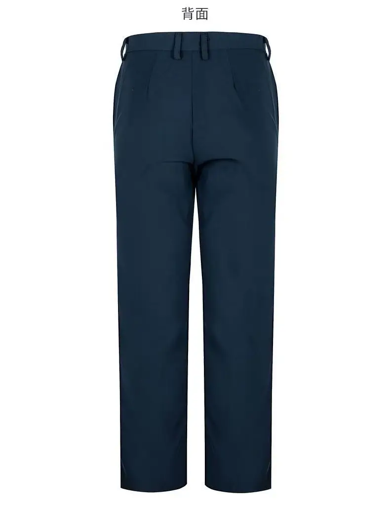 Men's Black Thickened Security Pants Spring Autumn Winter — feature 11