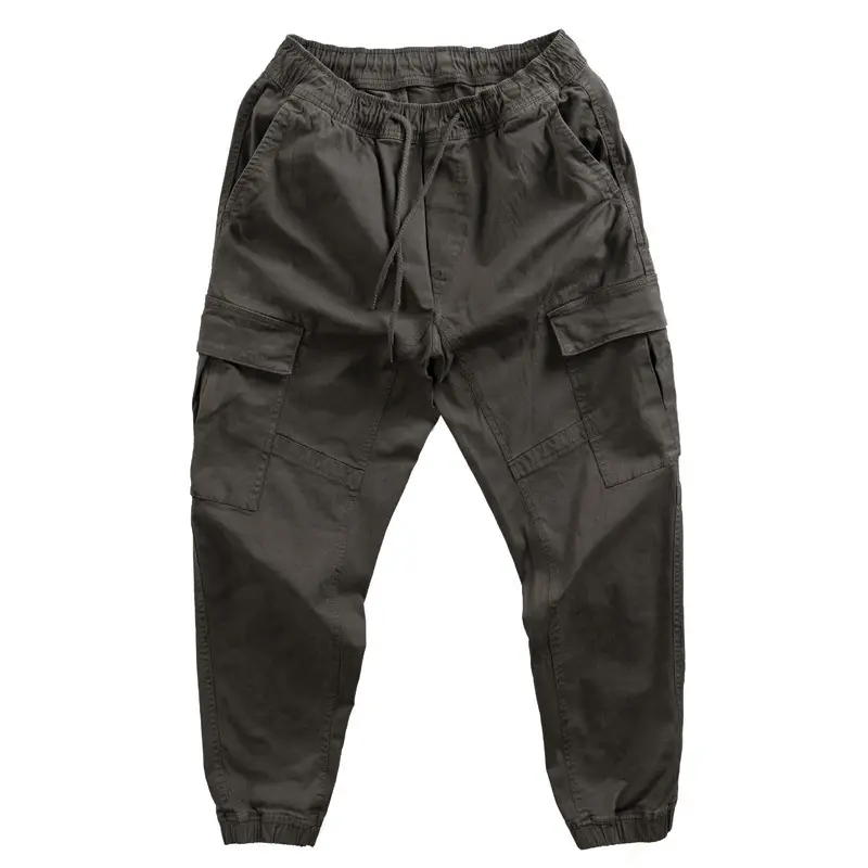 Men's Work Pants Tan Loose Fit Electric Welding - Image 2