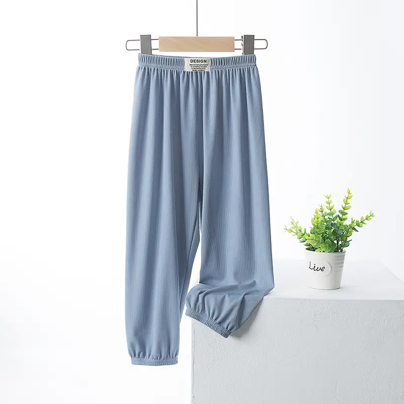 Girls Pink Wide Leg Shaking Pants Summer - Image 11