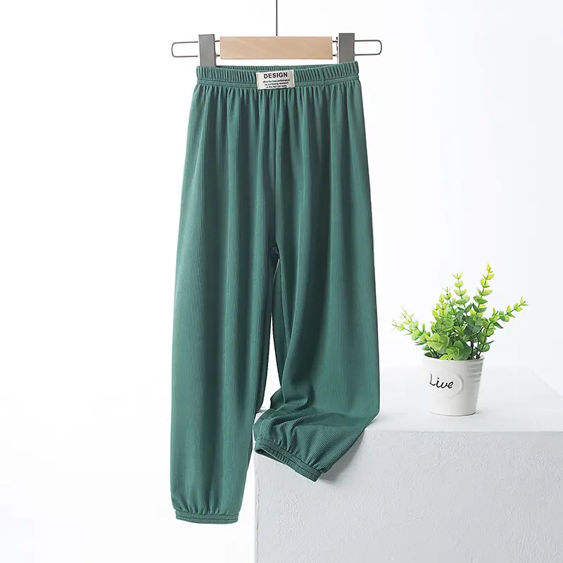 Girls Pink Wide Leg Shaking Pants Summer - Image 12