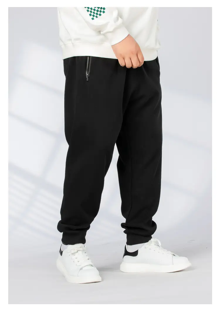 Men Black Track Pants XL 7XL 130-300kg — feature 15