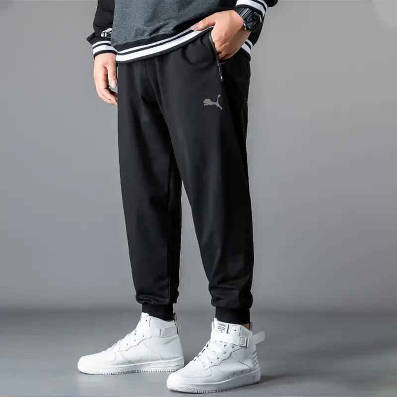 Men Black Track Pants XL 7XL 130-300kg - Image 11