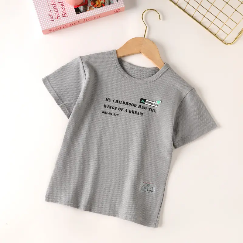 Boys Cotton T-Shirt Black Cap Summer 2025 - Image 6
