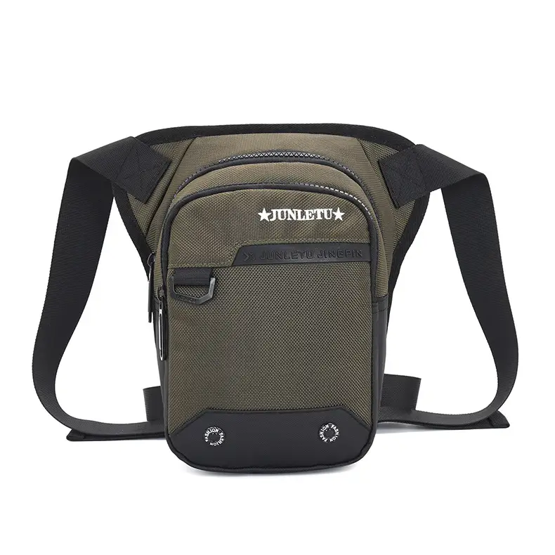 Tactical Motorcycle Shoulder Bag 24cm Green - Image 5
