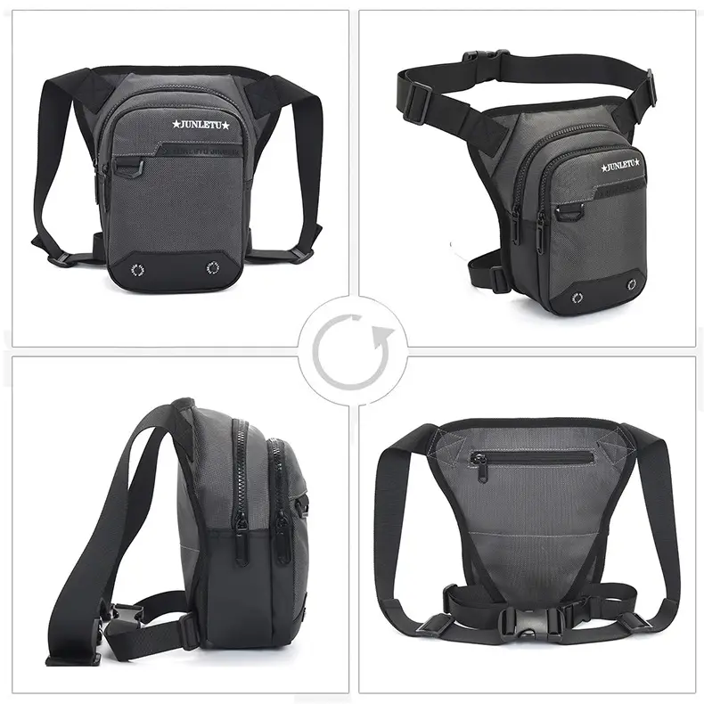 Tactical Motorcycle Shoulder Bag 24cm Green — feature 14
