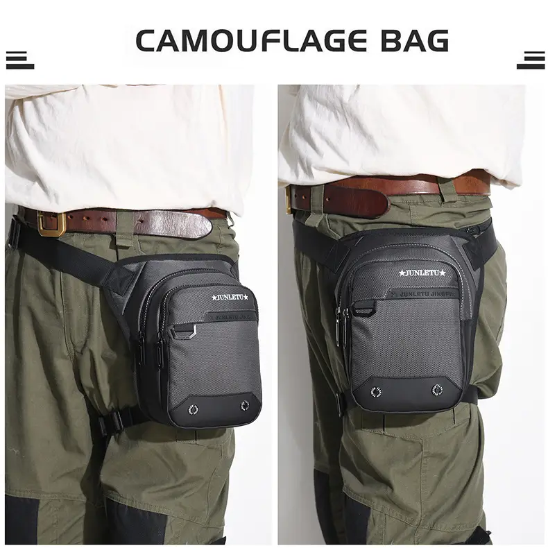 Tactical Motorcycle Shoulder Bag 24cm Green — feature 17