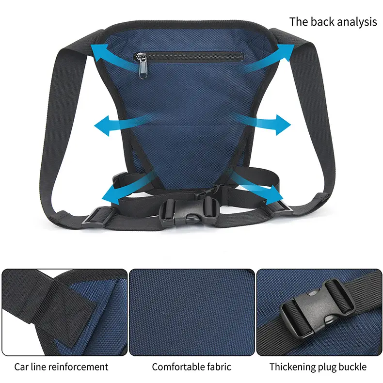 Tactical Motorcycle Shoulder Bag 24cm Green — feature 20