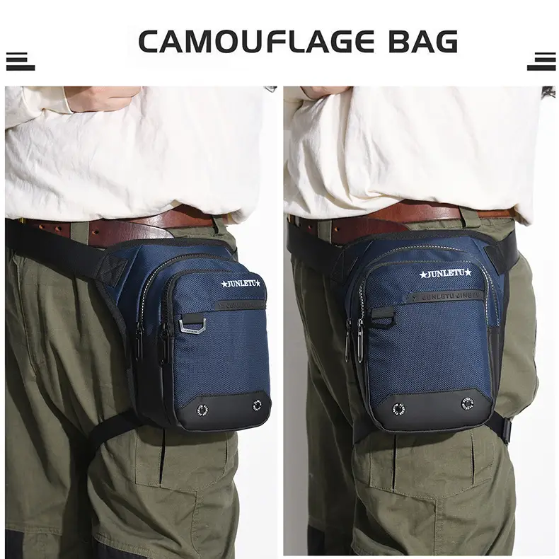 Tactical Motorcycle Shoulder Bag 24cm Green — feature 24