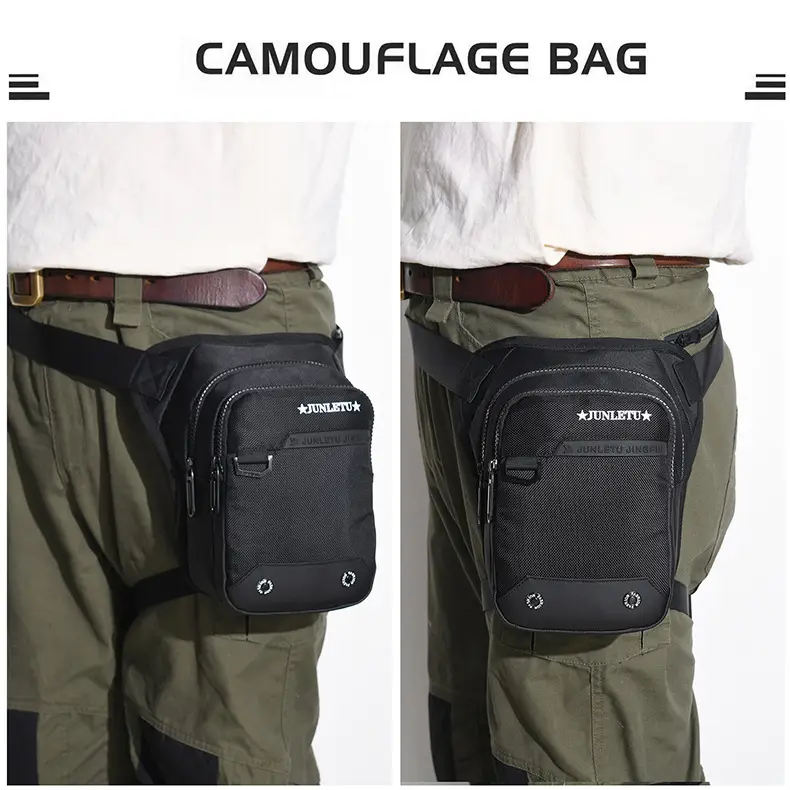 Tactical Motorcycle Shoulder Bag 24cm Green — feature 3