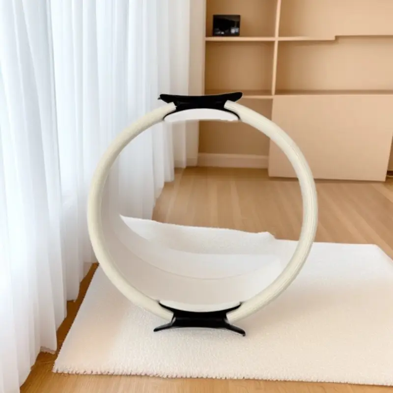 Multi-color Pilates Ring FRP Crescent Handle Magic Ring Open Shoulder Beauty Back Yoga Ring Fitness Resistance Ring Wholesale — feature 6