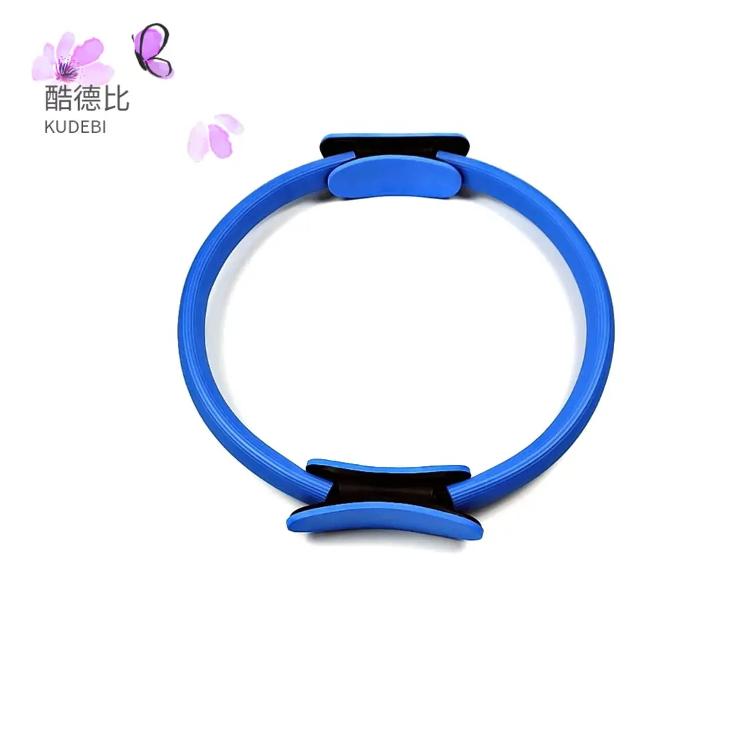 Multi-color Pilates Ring FRP Crescent Handle Magic Ring Open Shoulder Beauty Back Yoga Ring Fitness Resistance Ring Wholesale