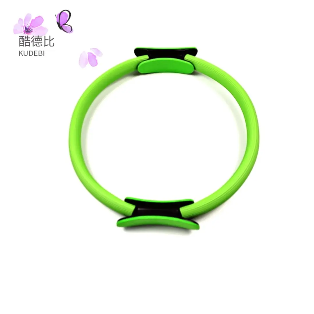 Multi-color Pilates Ring FRP Crescent Handle Magic Ring Open Shoulder Beauty Back Yoga Ring Fitness Resistance Ring Wholesale