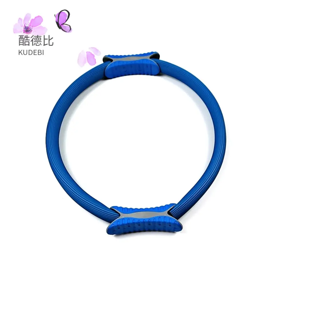 Multi-color Pilates Ring FRP Crescent Handle Magic Ring Open Shoulder Beauty Back Yoga Ring Fitness Resistance Ring Wholesale