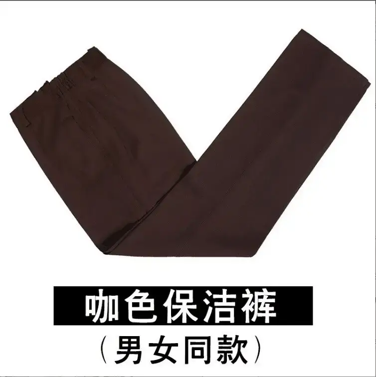 Summer Hotel Cleaning Clothes for Auntie Cleaner Short Sleeve - Image 7