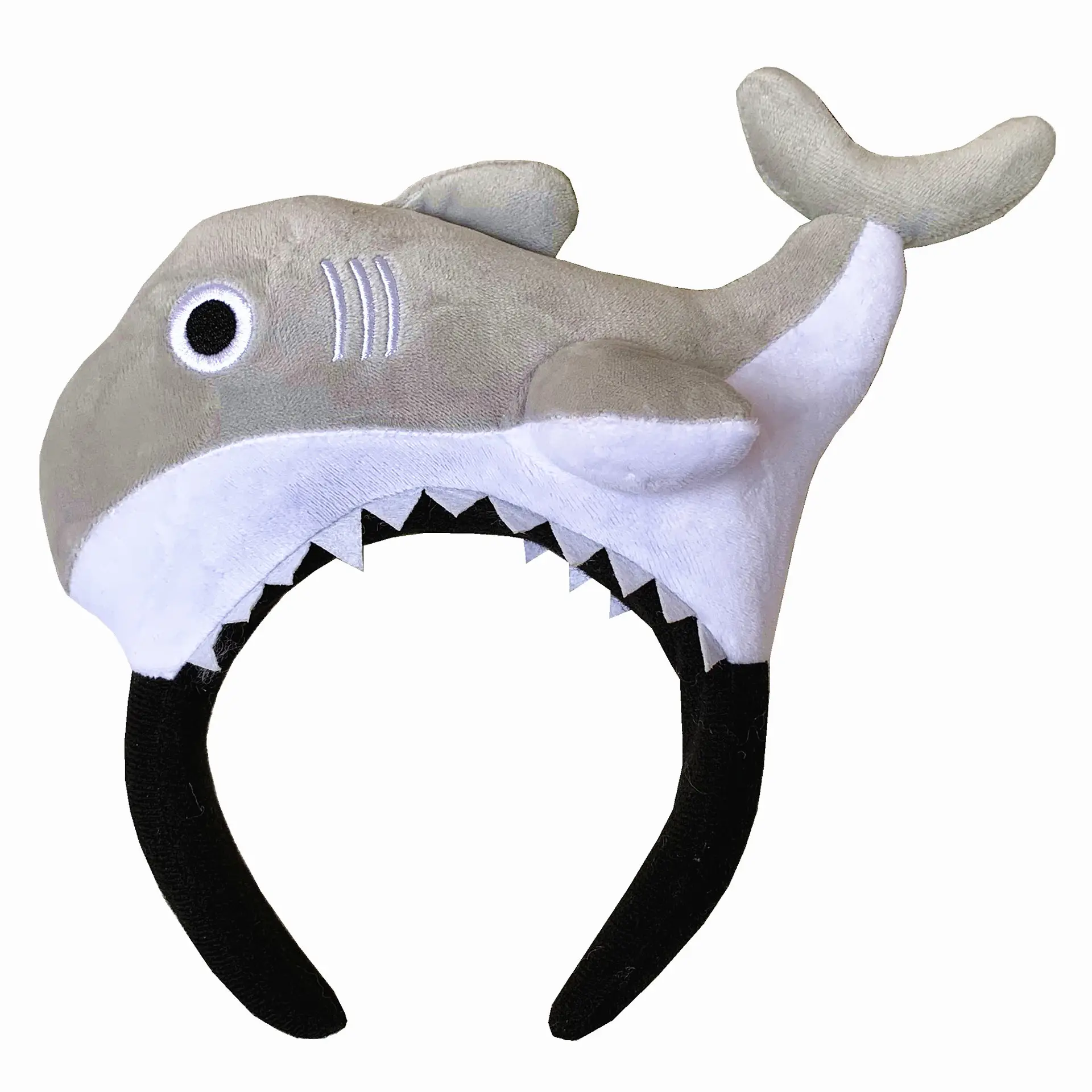 Shark Cartoon Headband for Kids Play Dress Up
