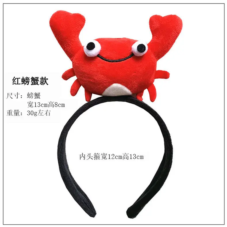 Shark Cartoon Headband for Kids Play Dress Up