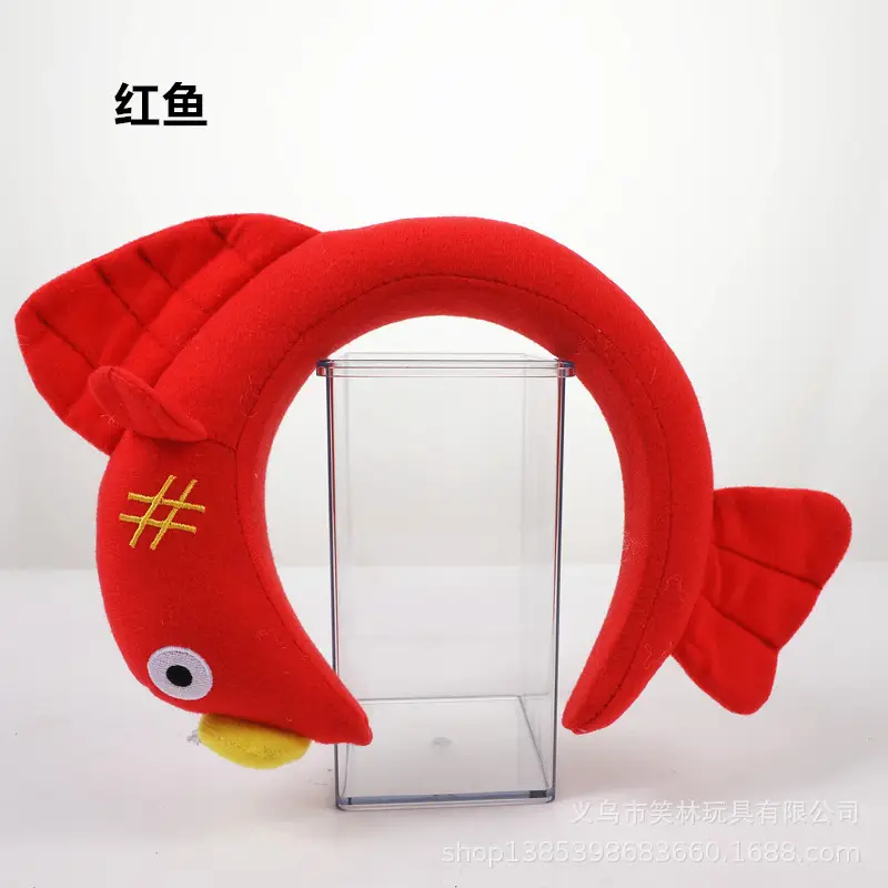 Shark Cartoon Headband for Kids Play Dress Up
