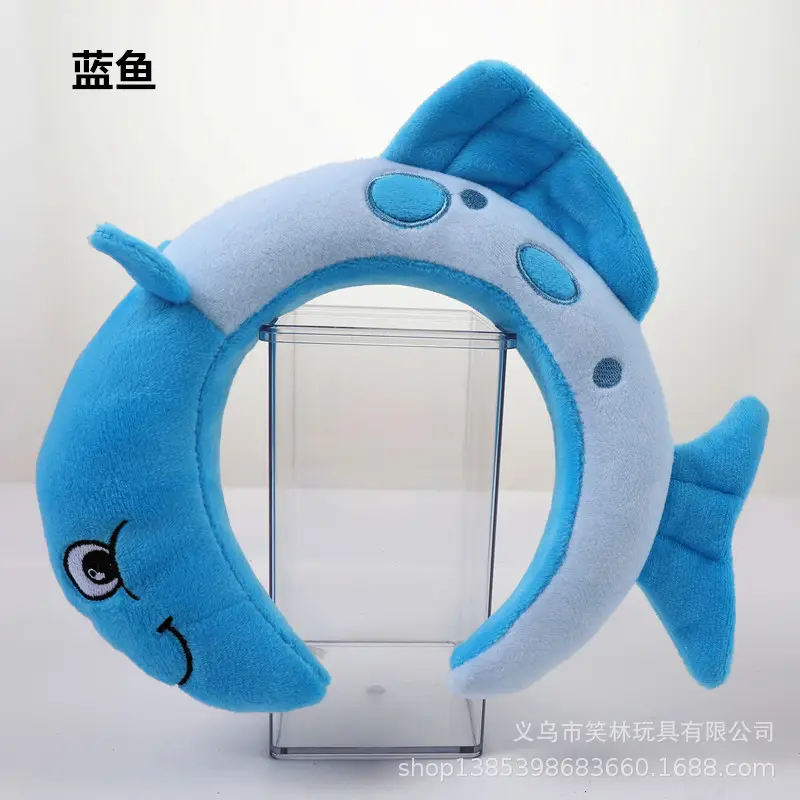 Shark Cartoon Headband for Kids Play Dress Up