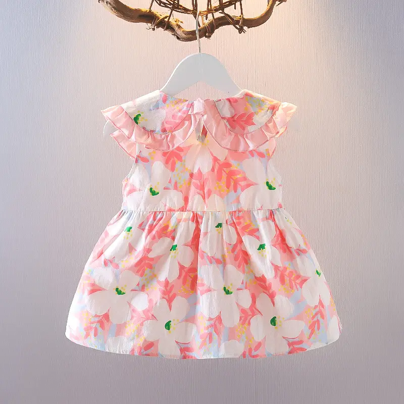 2022 New Small Floral Dress for Baby Girls - Image 2
