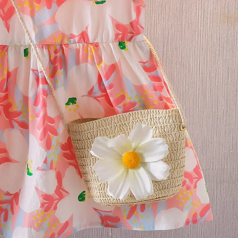 2022 New Small Floral Dress for Baby Girls - Image 4