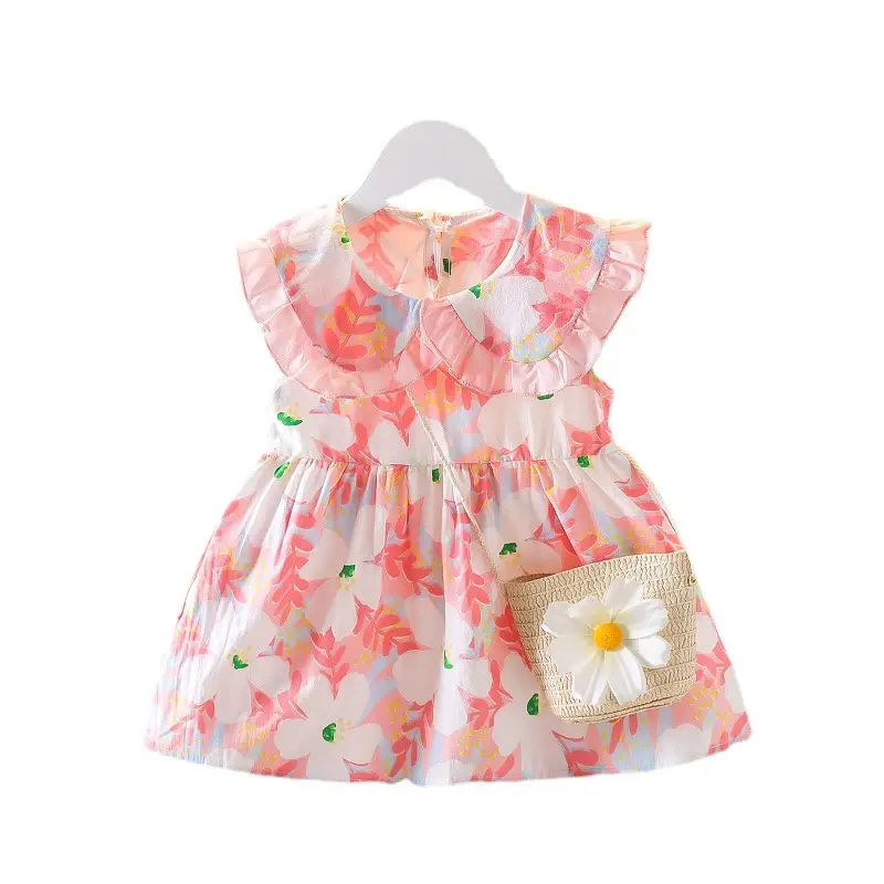 2022 New Small Floral Dress for Baby Girls - Image 5