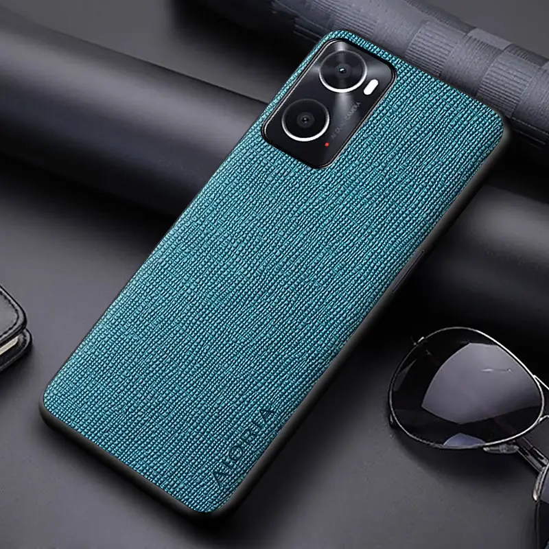 Classic Saffiano Case for Oppo A76 A55 A55-4G A54 A53 - Image 2