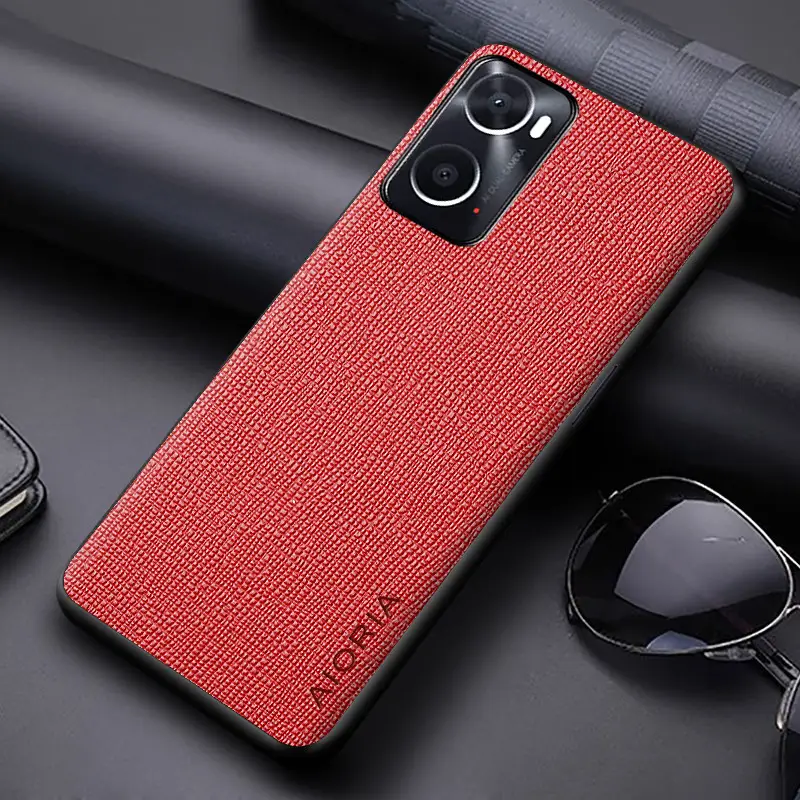 Classic Saffiano Case for Oppo A76 A55 A55-4G A54 A53 - Image 5