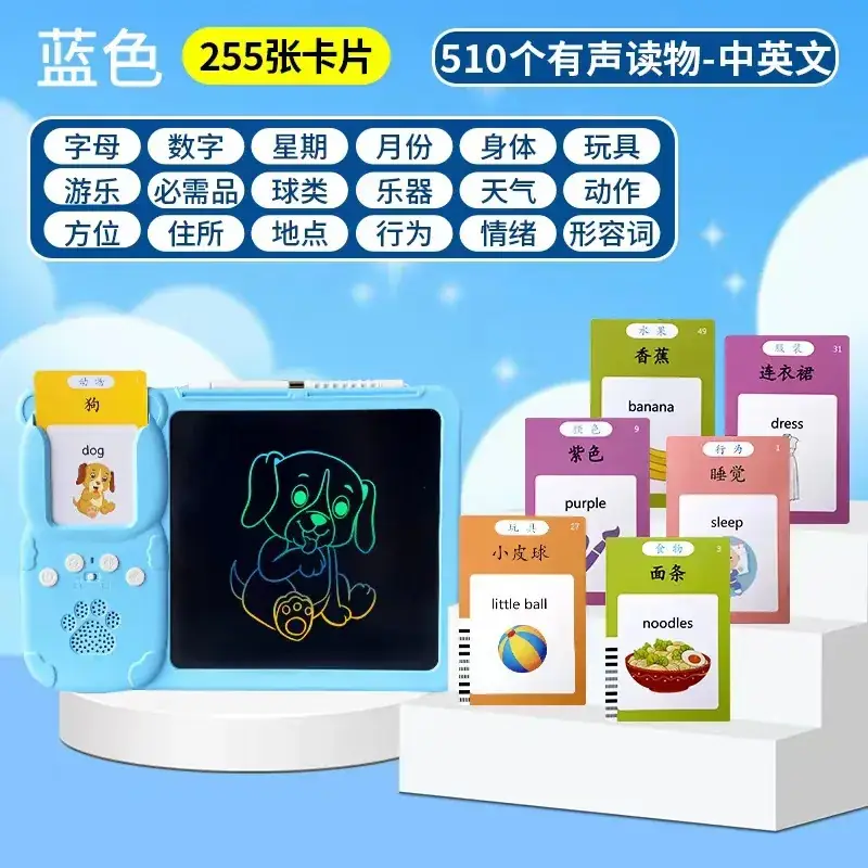 Blue card painting machine +510 Chinese and English content