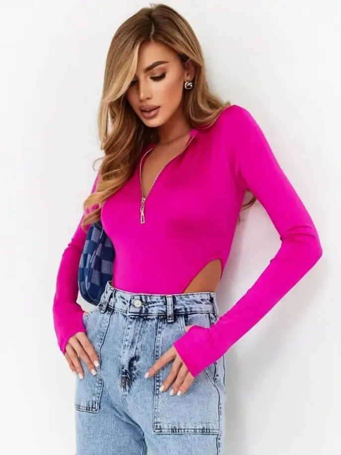 Black Long Sleeve Slim Fit Women's Body Con Fit Bodycon Dress