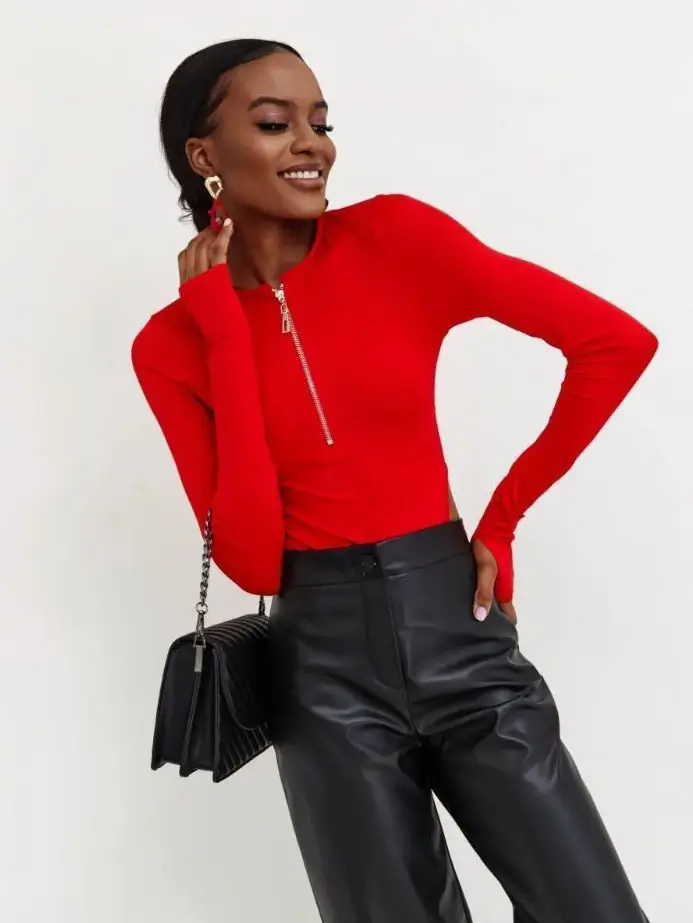 Black Long Sleeve Slim Fit Women's Body Con Fit Bodycon Dress