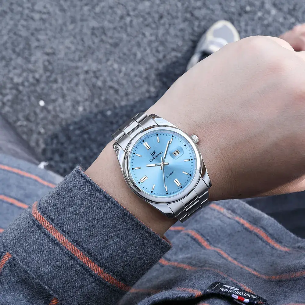 Iik Steel Band Quartz Watch for Men - Image 20
