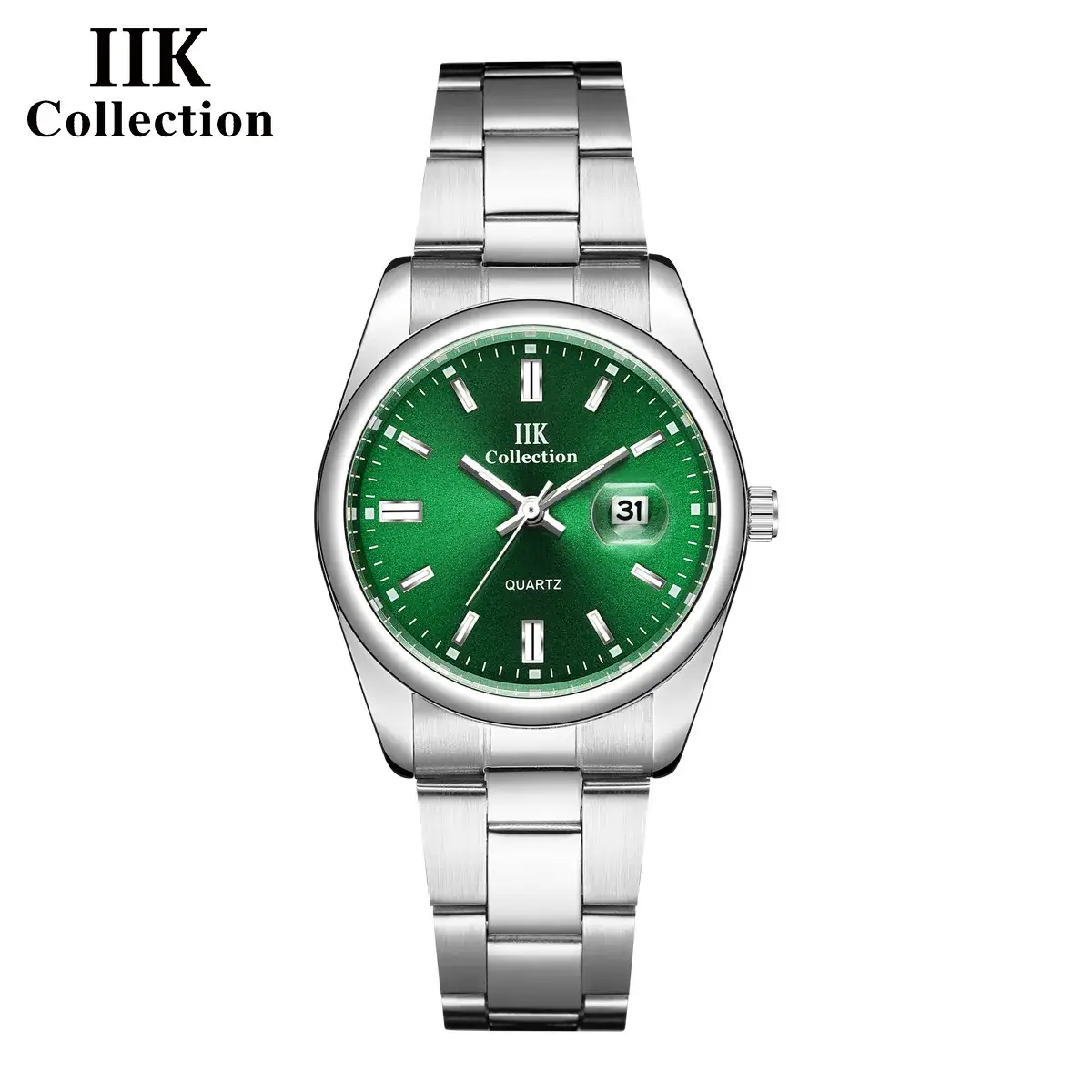 Iik Steel Band Quartz Watch for Men - Image 12