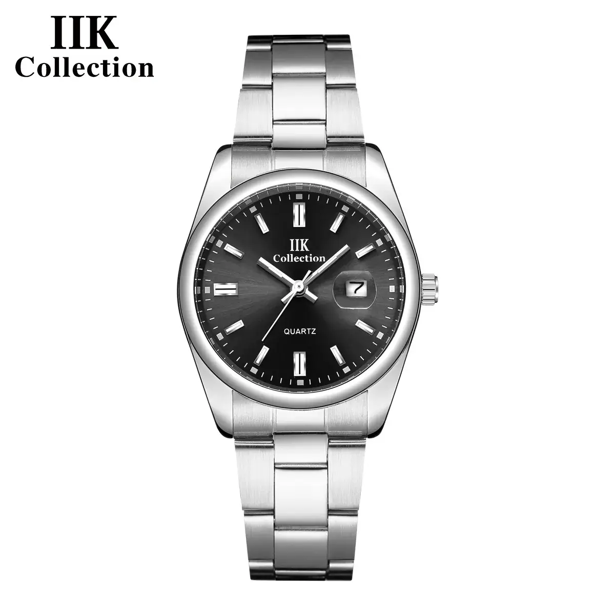 Iik Steel Band Quartz Watch for Men - Image 13