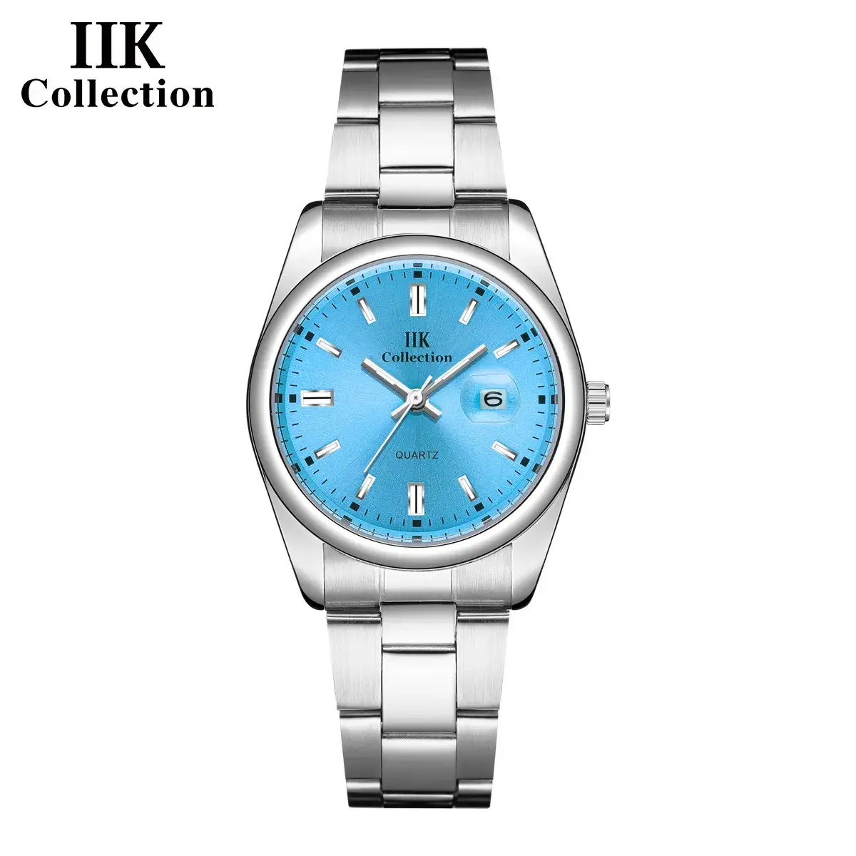 Iik Steel Band Quartz Watch for Men - Image 15