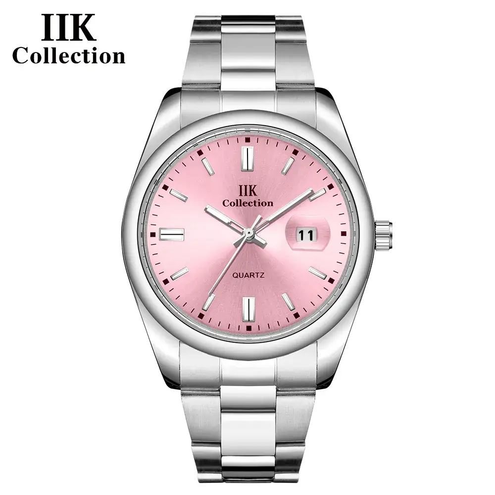 Iik Steel Band Quartz Watch for Men - Image 8