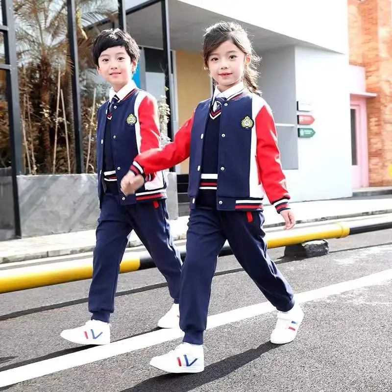 Kids British College School Uniform Green Blue 4Pc Set - Image 6