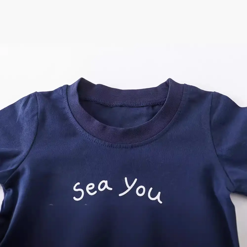2024 Kids T-Shirt Blue Sea You Print Small Medium - Image 3