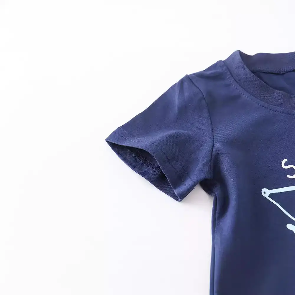 2024 Kids T-Shirt Blue Sea You Print Small Medium - Image 4