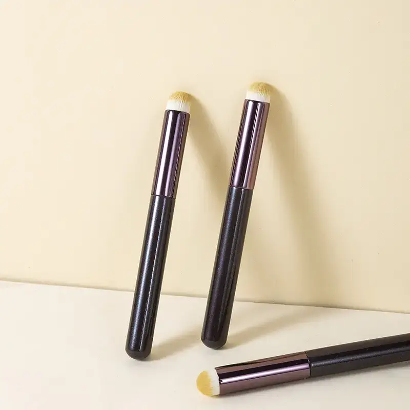 Happyrim Round Head Lip Brush Multifunctional Lipstick Dyeing Brush Concealer Brush - Image 3